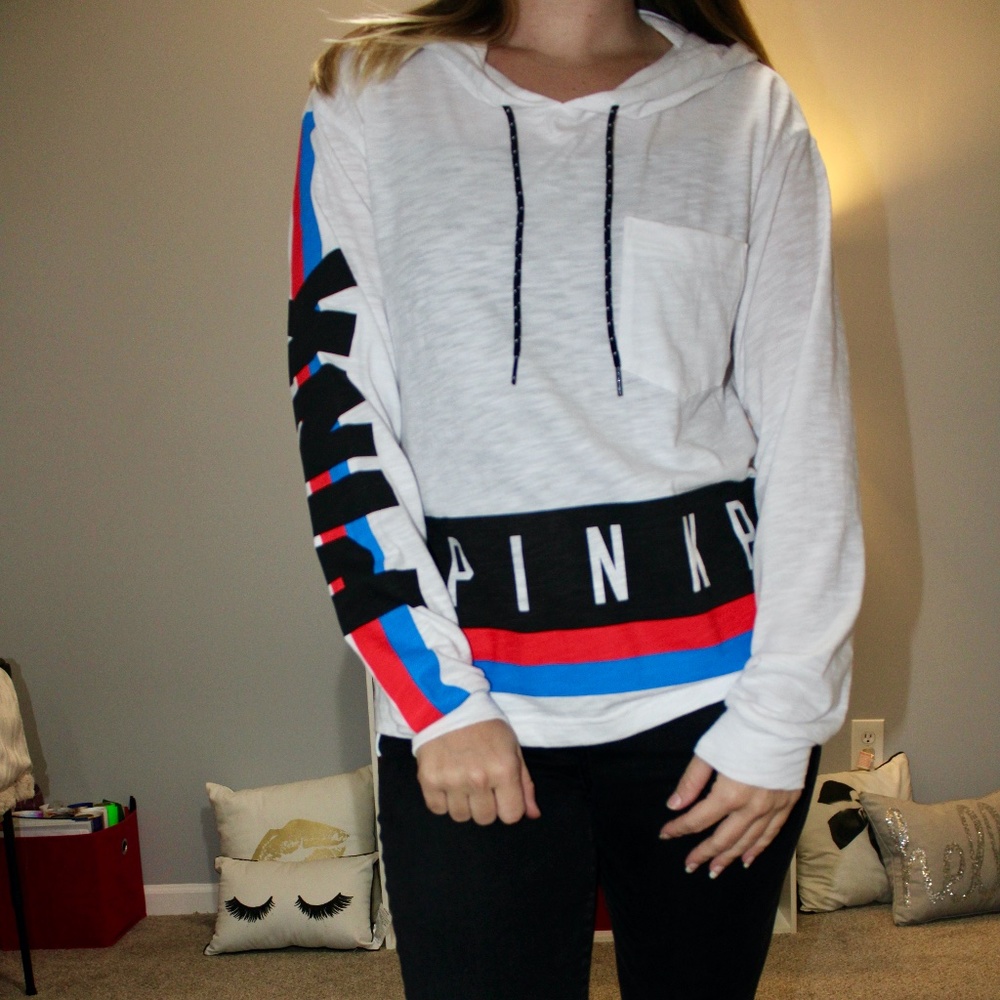 PINK oversized hoodie